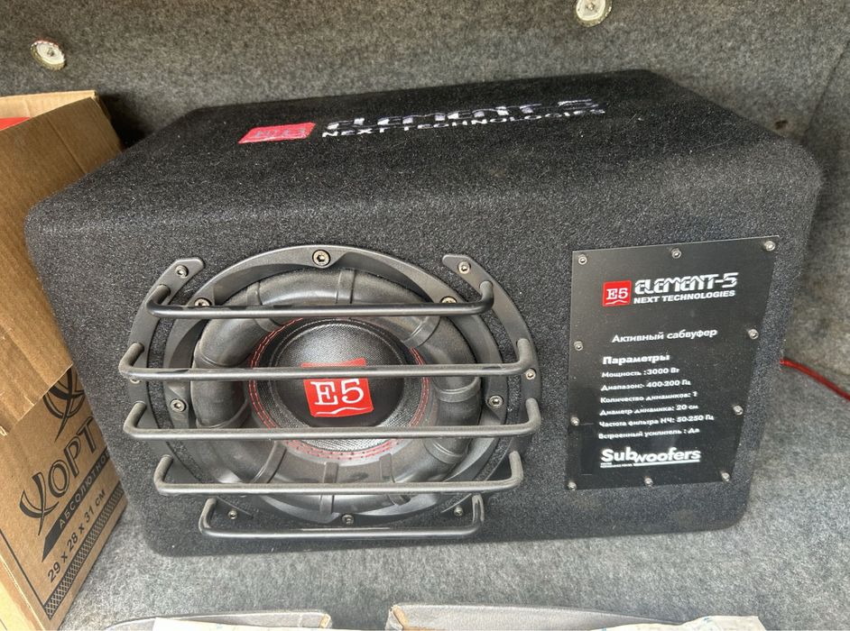 Продам сабвуфер element 5