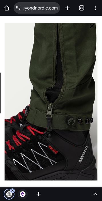 Pantaloni hiking dama xxs Beyond Nordic