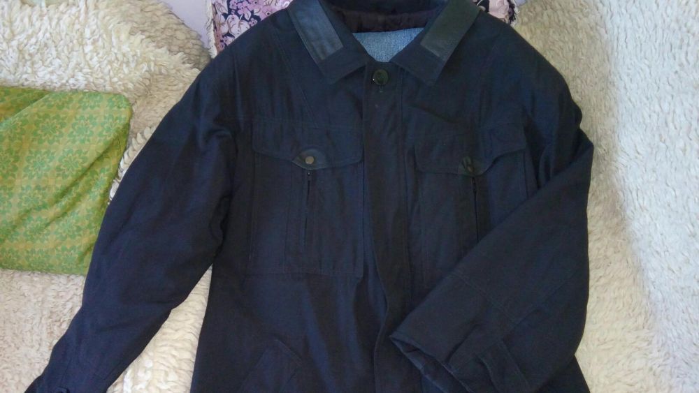 Шлифер с ватирана подплата