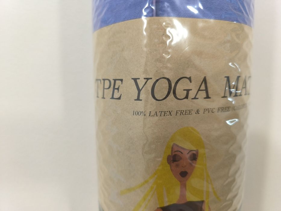 Йога мат постелка/шалте за йога/тренировки НОВИ