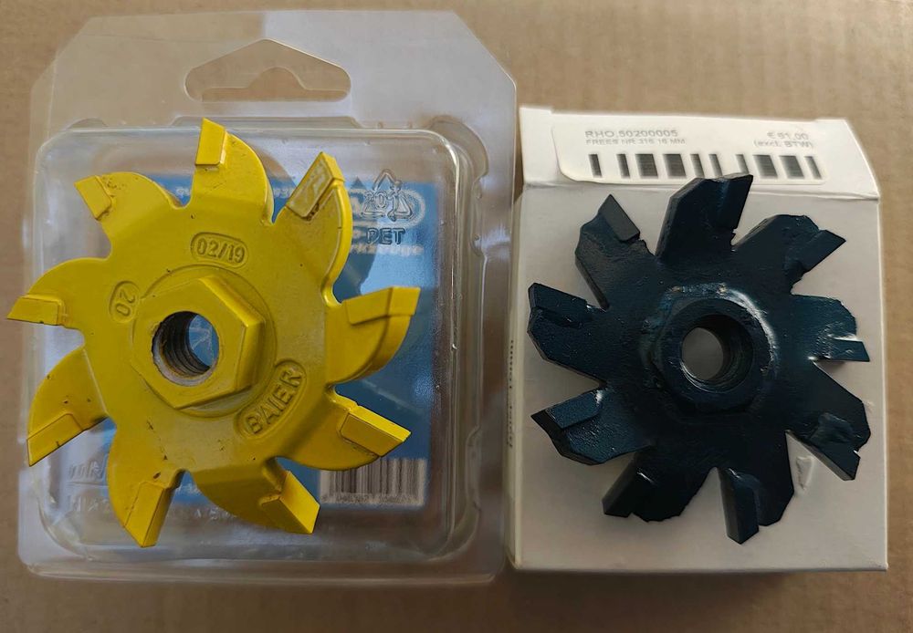Baier Eurofraser 20mm freza cutit disc slituit canale nou