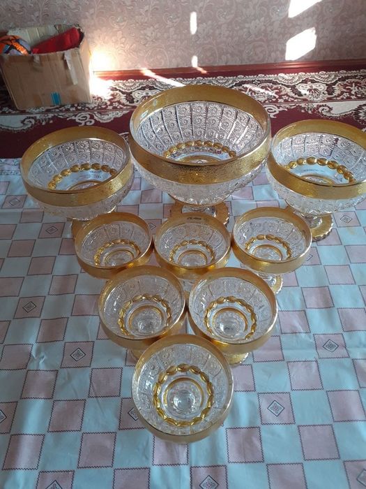 Chinni idish bagema to'plami 9 talik