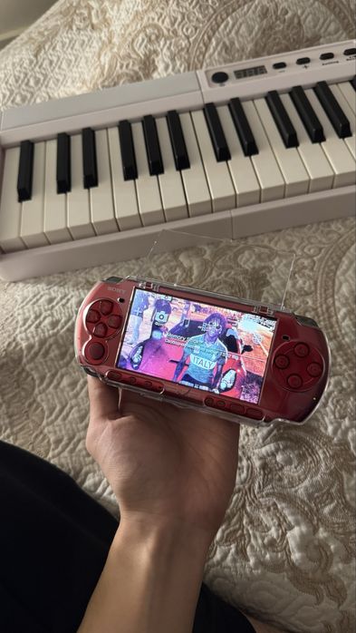 Psp red японская