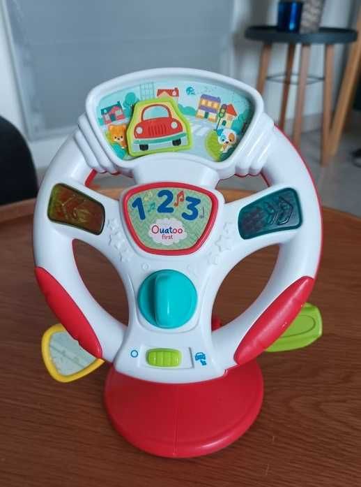 Jucarie interactiva Baby Clementoni - Volan cu activitati