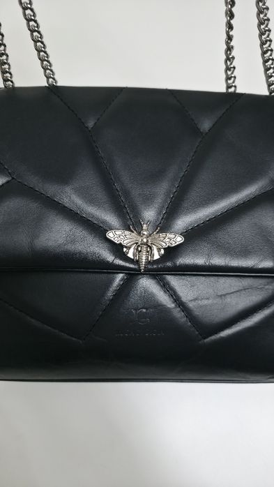 Poseta tote dama Luca di Gioia din piele naturala, model 245POSP23008N