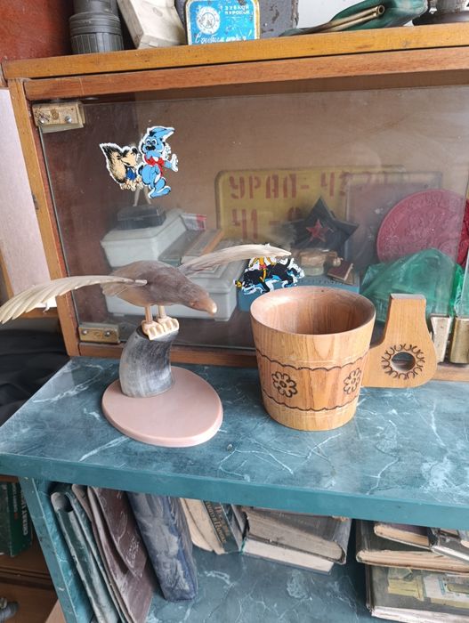 Орёл из кости редкий винтаж ретро