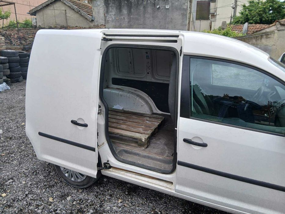 VW Caddy 1.6 TDI EURO 5 товарен, N1, 2 места, 2011 г.