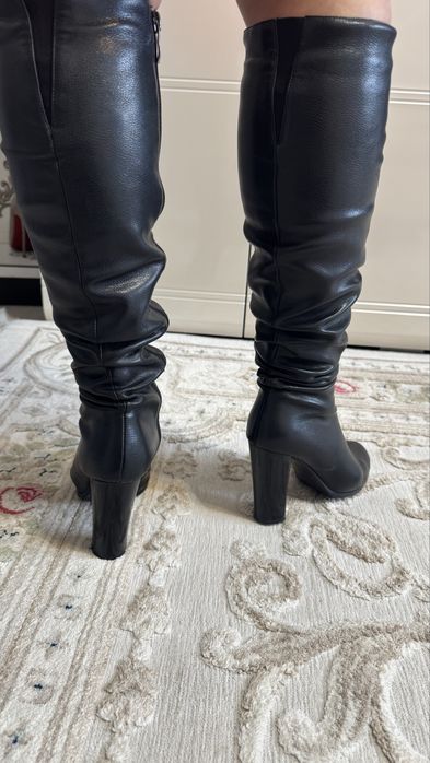 Сапожки кожанные Турция