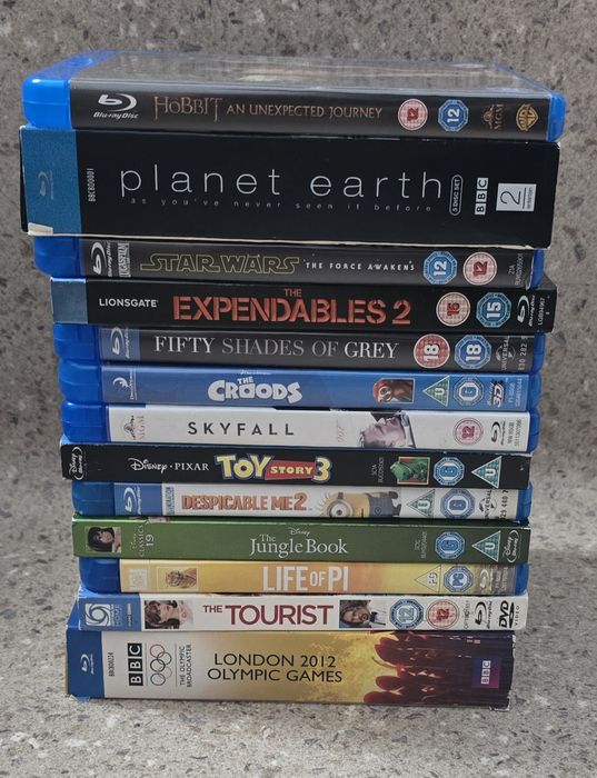 REZERVAT Lot 13 Blu-ray originale – Planet Earth BBC, Hobbit, Star Wars, Disney