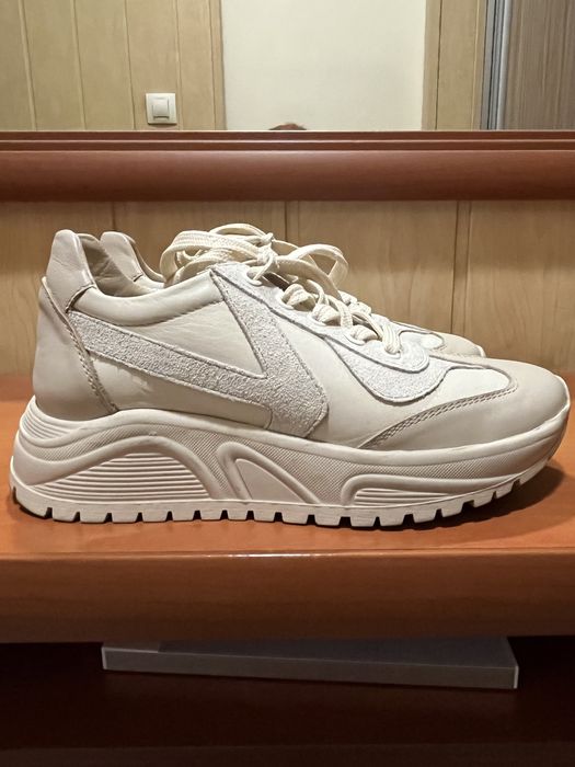 Нови кожени маратонки естествена кожа Mona Lisa