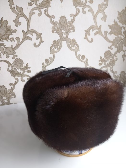 Норка шапка мужской