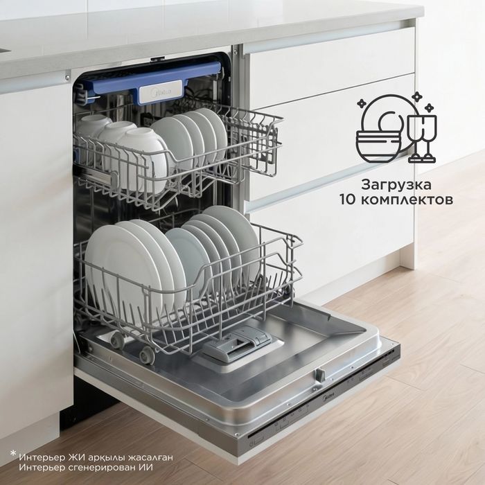 Посудомоечных машин бренда Midea + Доставкай