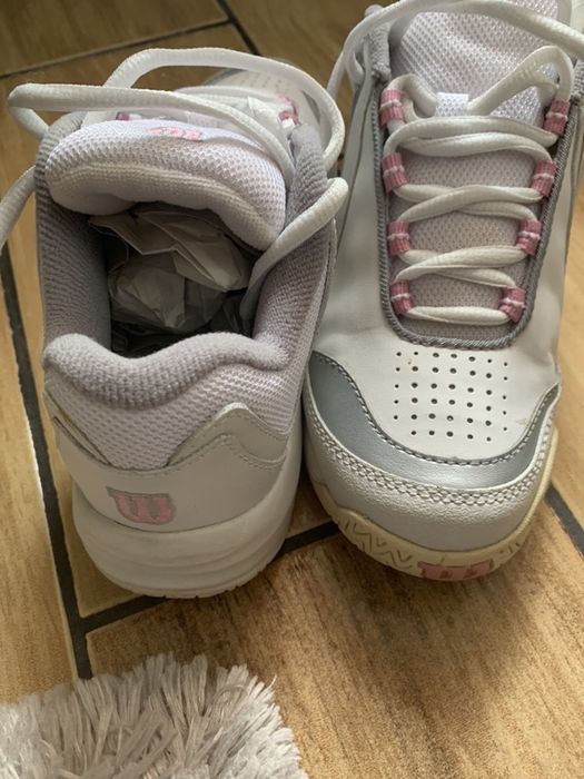Adidas unisex /fete piele tenis Wilson noi, nr 36- nu Puma, Nike, Head