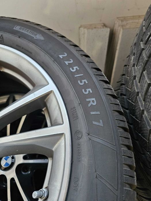 Roti iarna R17 5x112 BMW G30 G31 seria 3 5 6 anvelope iarna 225 55 r17