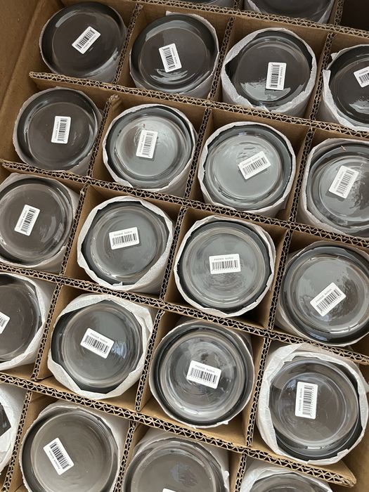 Vaze Cilindrii sticla 28x8 cm - set 24 buc