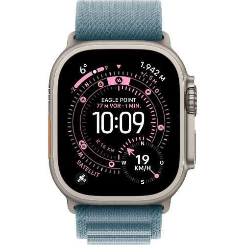 Apple Watch Ultra 3, 49mm, Blue Alpine Loop, A3281 | UsedProducts.ro