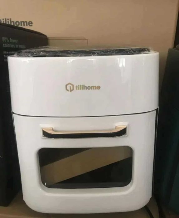 Електрически фритюрник с горещ въздух,обем 15 л., таймер +touch-screen