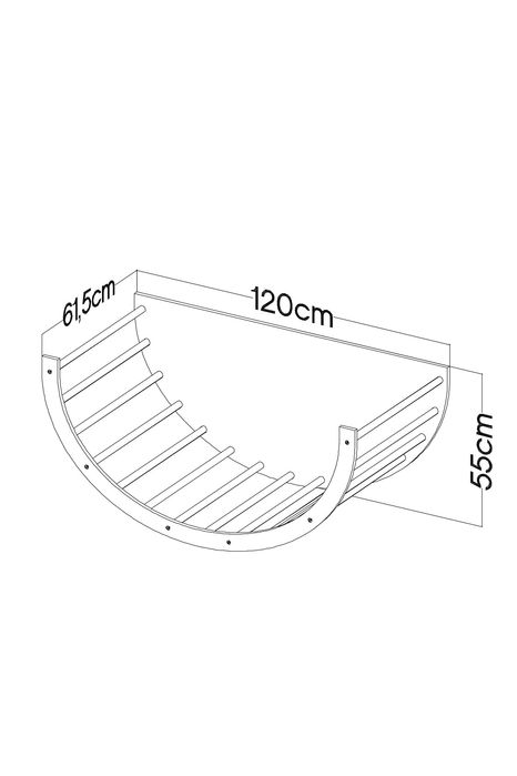 Дървена люлка и Модифицираща Арка за Катерене  Монтесори Промоция!