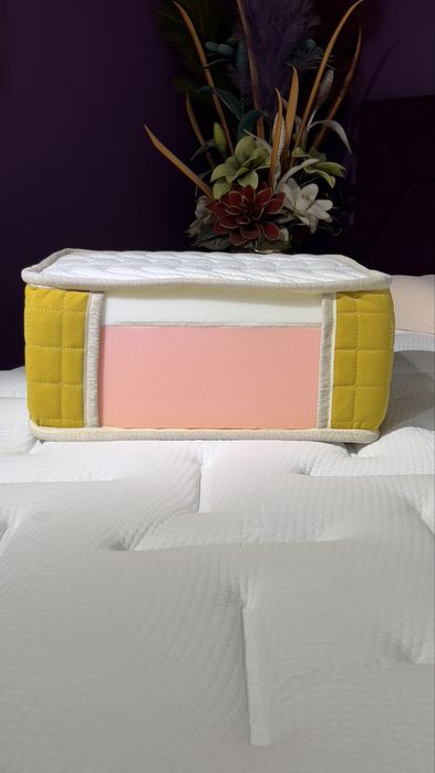 Безпуржинные матрас комфорт + Мемери фаом качественный matras