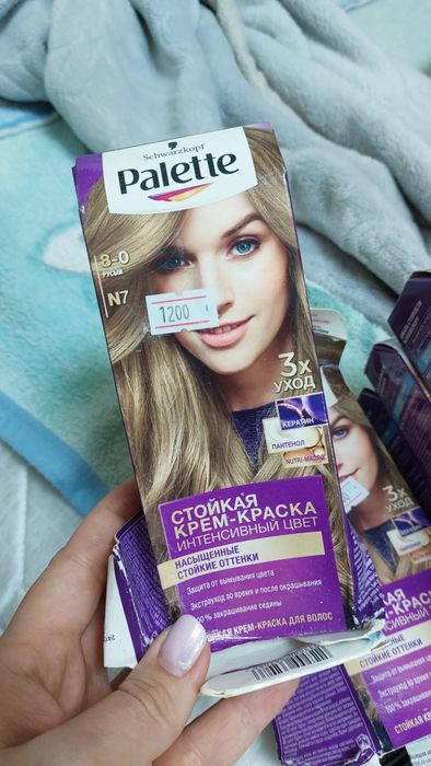 Краска для волос palette