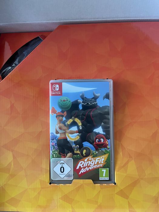 Dock Nintendo Switch pt conectare la TV, joc Ring Fit Adventure si incarcator