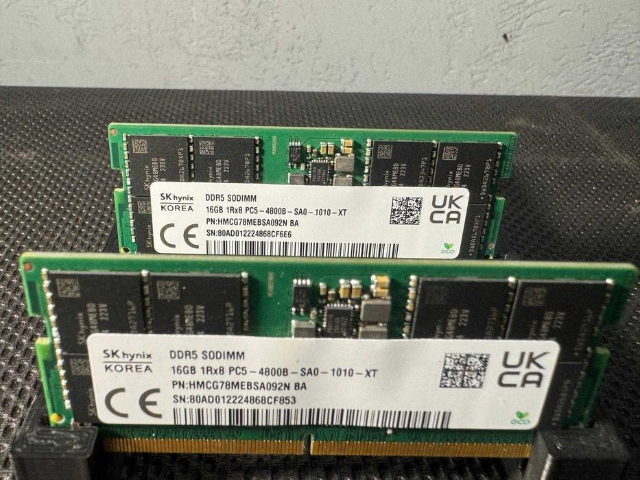 Memorie RAM SK Hynix 32gb 2x 16GB DDR5 4800MHz SODIMM Laptop