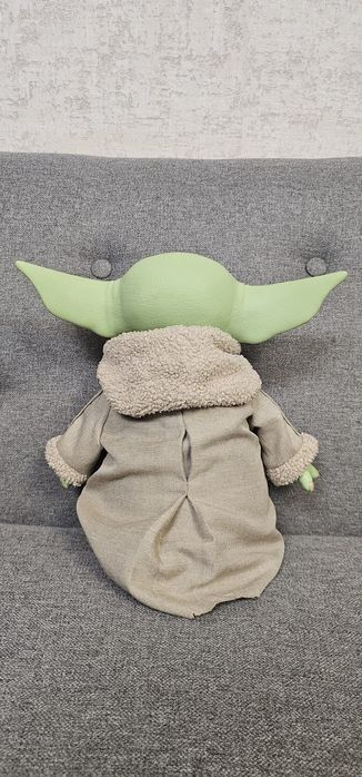 Jucărie Pluș Baby Yoda / Grogu Star Wars Mattel 28 cm - Originală