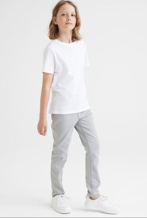 Zara & HM дънки р-р 152 см. в сиво, светъл и тъмен деним