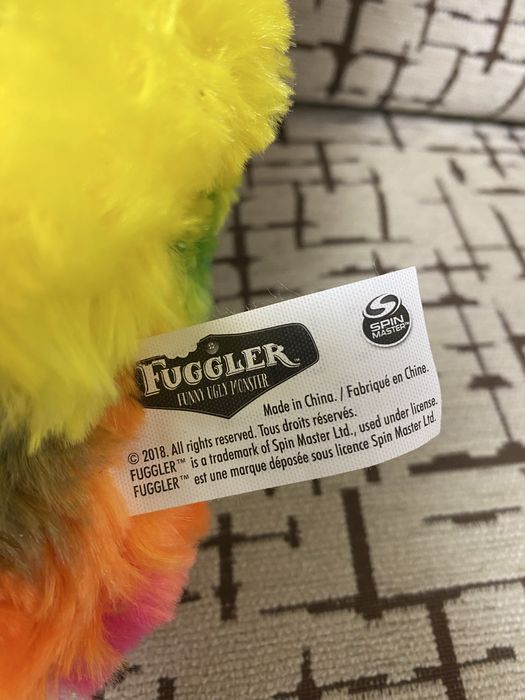 FUGGLER jucărie din pluș monstru 25 cm stare bună