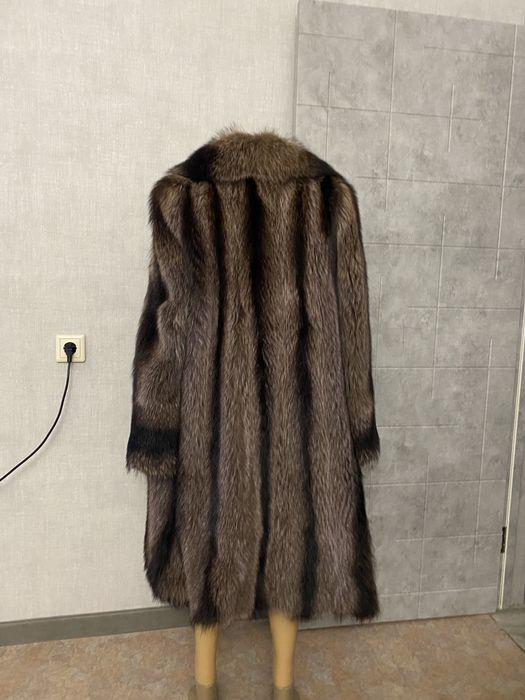 Шуба канадский енот