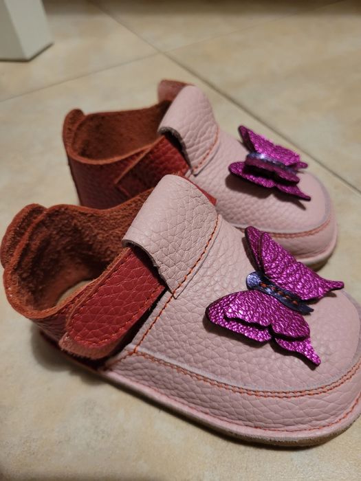 Pantofi piele fetite