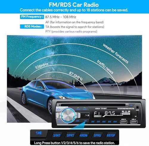 Ново Автомобилно радио Bluetooth 5.0 RDS FM USB TF 1DIN кола автомобил