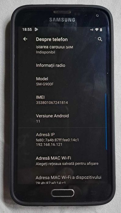 Samsung Galaxy S5, 16GB, 4G, Negru