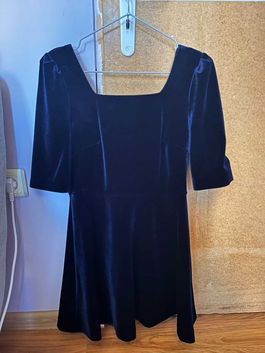 Синя рокля размер S