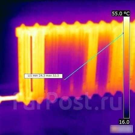 Услуги тепловизора. Определение течи.