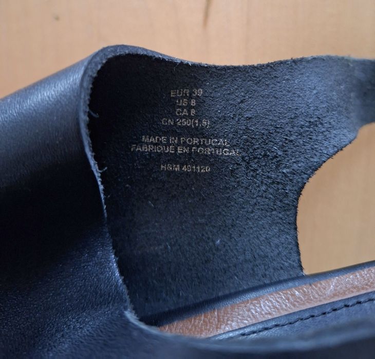 Marni X H&M - Sandale înalte din piele naturala cu platforma