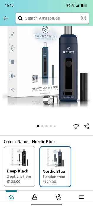 Norddampf relict vaporizer