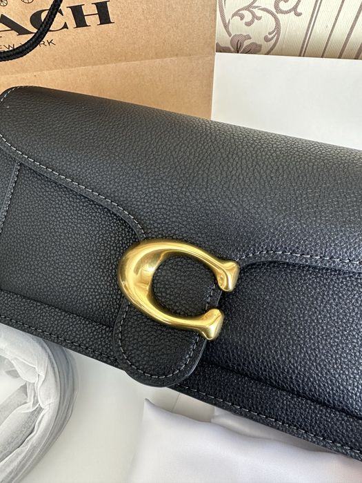Дамска чанта COACH Tabby 26 в черен цвят