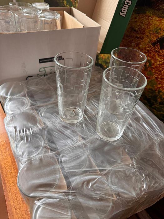 Стаканы стеклянные