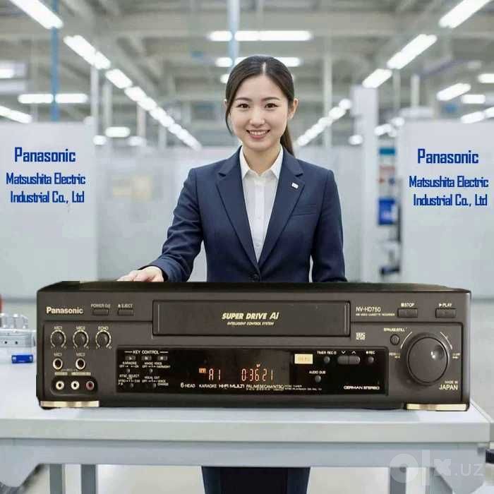 Стереo видеoмaгнитoфoн «Panasonic NV—HD750AM HI—FI»