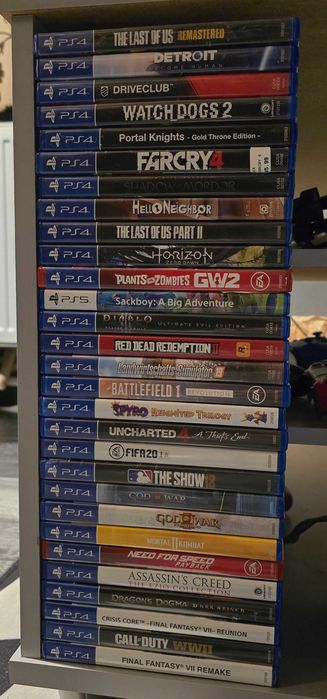 Vând/Schimb jocuri PS4, PS5, Xbox One, Xbox Series S/X, Xbox 360