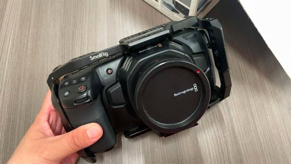 Black magic Pocket Cinema Camera 4k (BMPCC 4k)