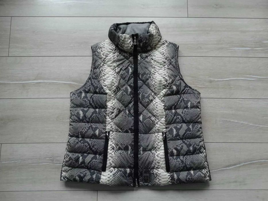 BOGNER Animal Print женски зимен пухен елек пух елече грейка размер 46