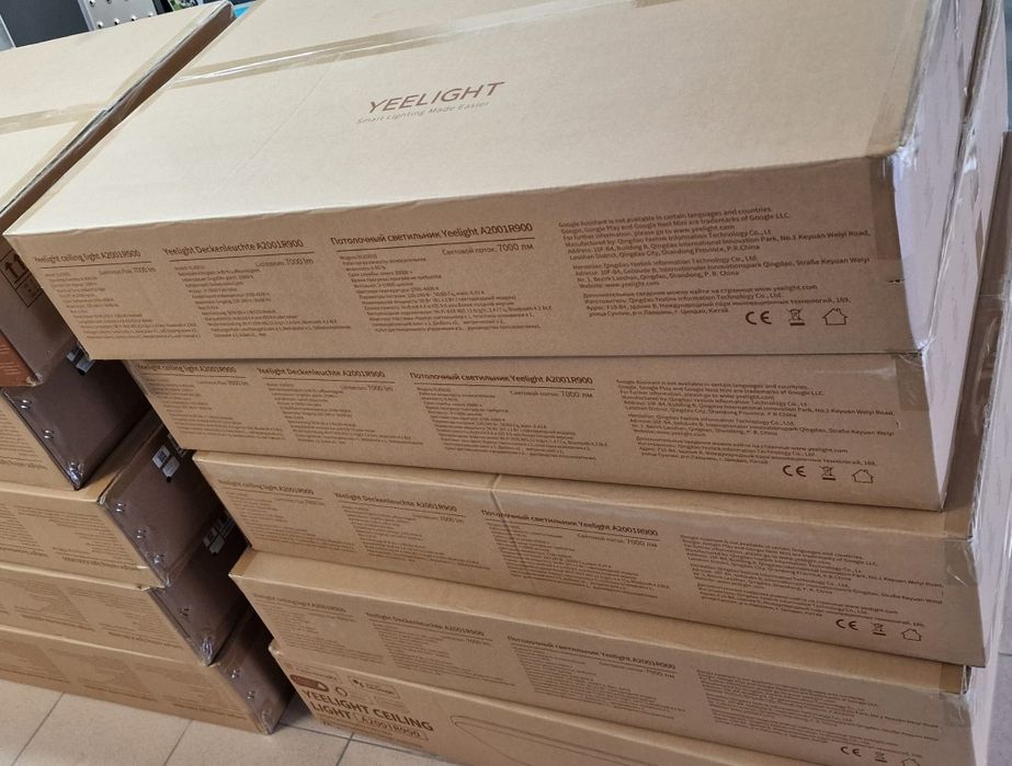 Plafoniera Yeelight A2001R900, dreptunghiulara, Wi-Fi, 95W, 7000 lm