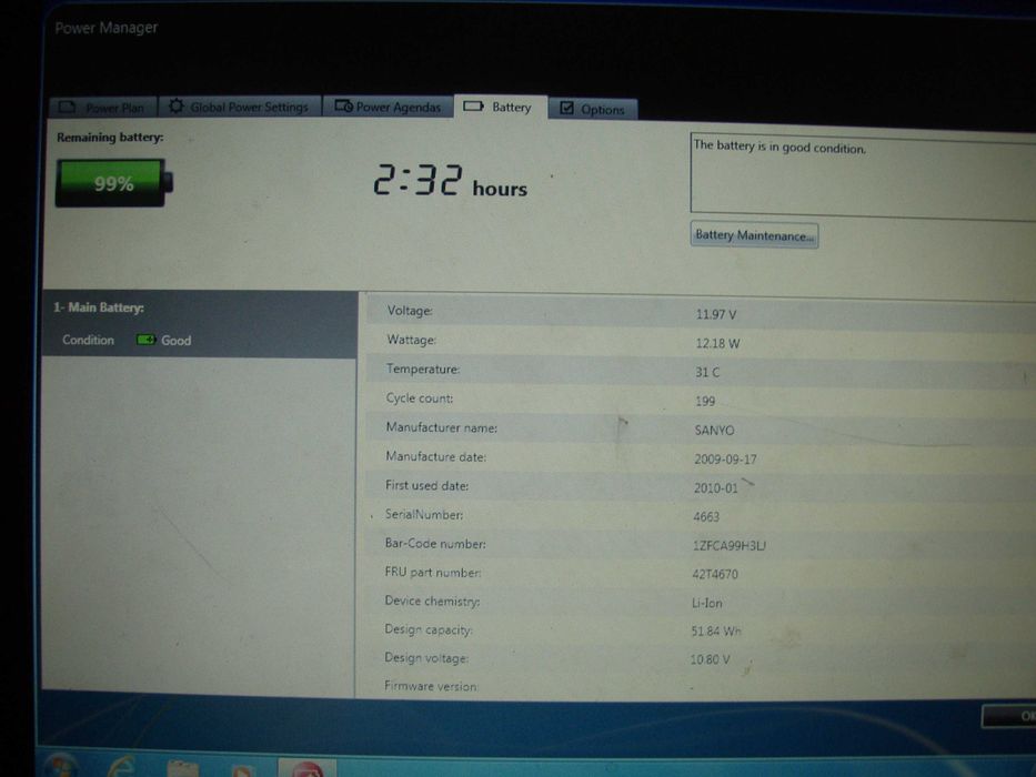 Baterii acumulatori Lenovo R500 T500 W500 90 - 160 minute