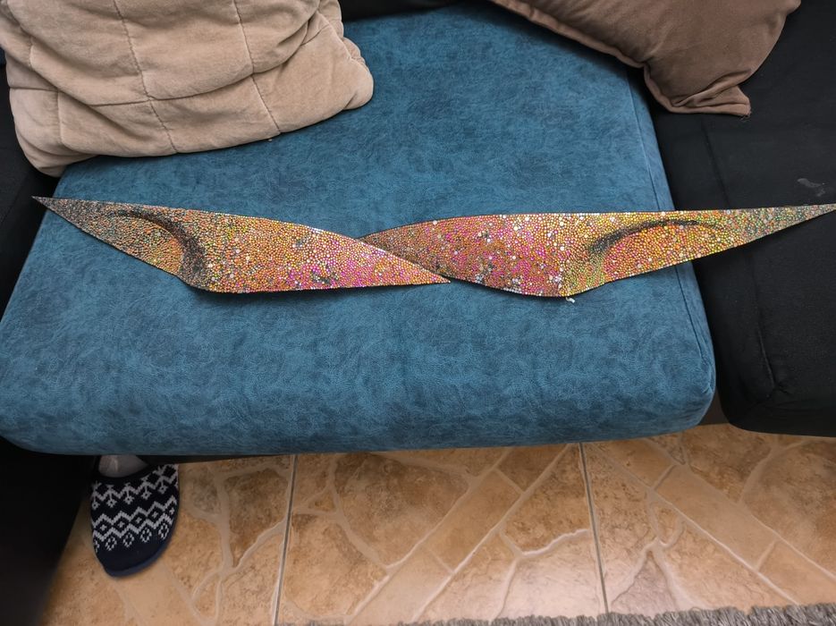 Комплект спойлер глазки бу