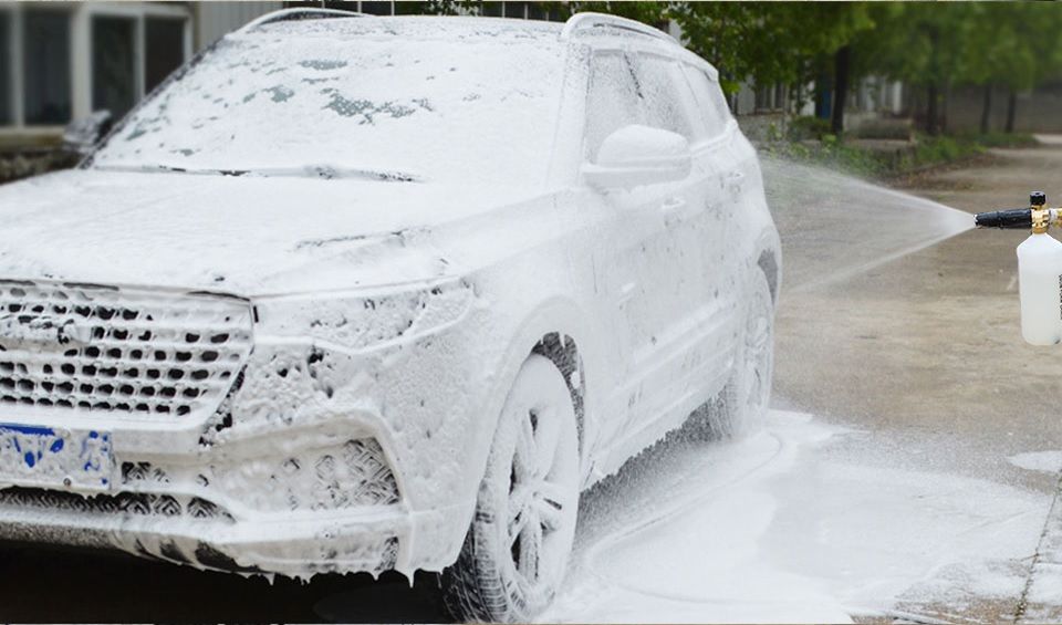 Lance spumare profofesionala compatibila Karcher K2-K7, alama 1 litru.