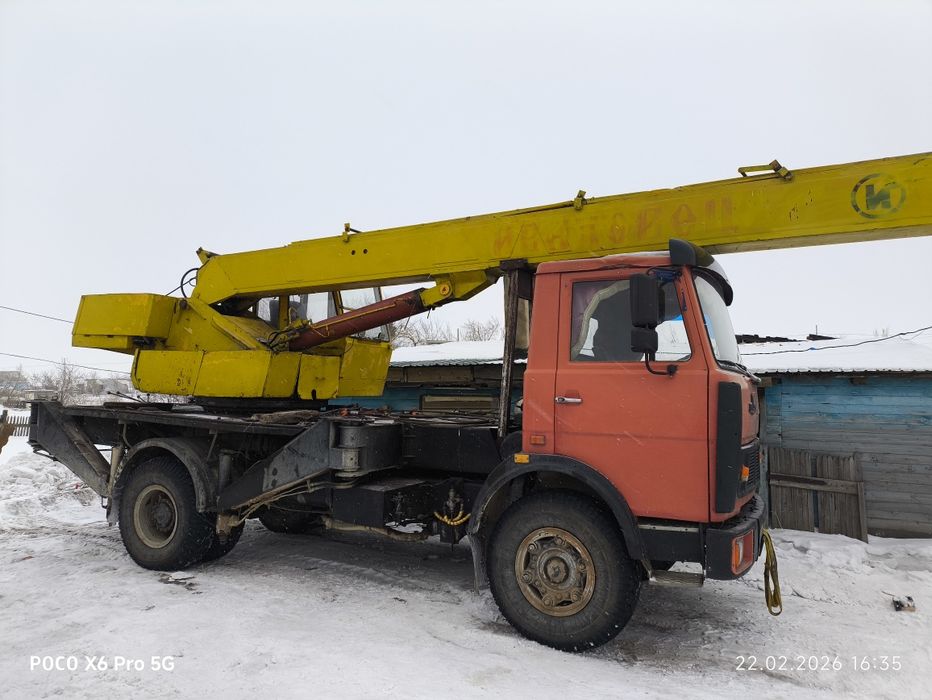 Продам автокран МАЗ ивановец
