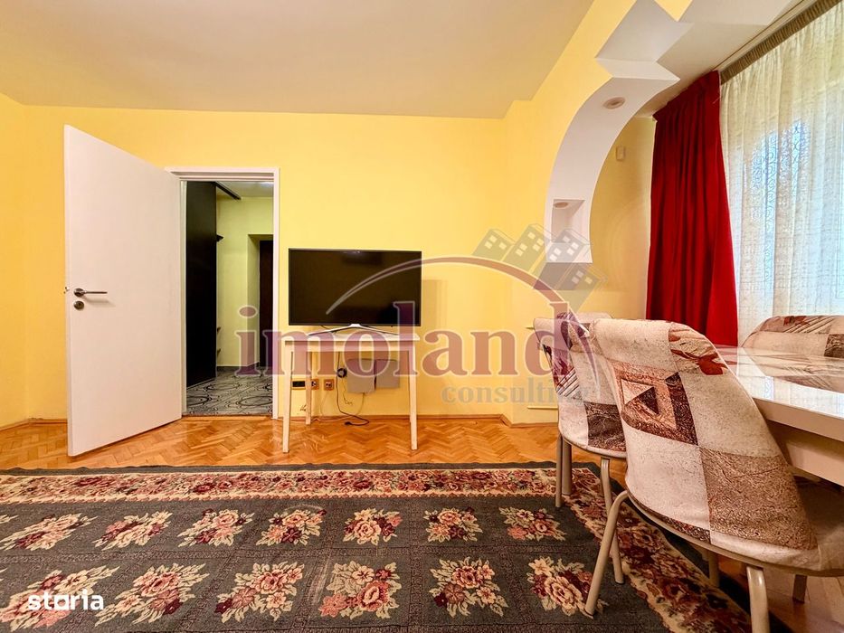 Inchiriere apartament 3 camere, parter, mobilat/utilat, bloc reabilita