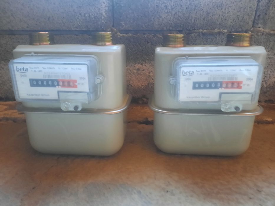 Газовый счетчик, G4, 2 дана.